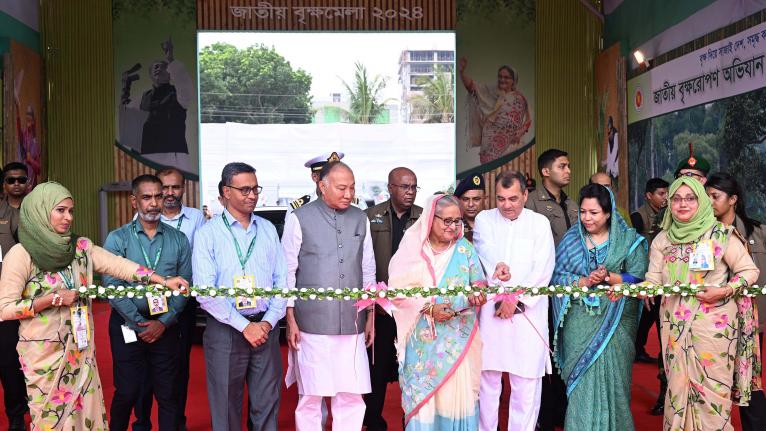 জাতীয় বৃক্ষরোপণ অভিযান উদ্বোধন প্রধানমন্ত্রীর