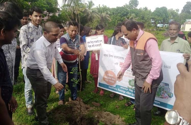 দিনাজপুরে ২০ হাজার বৃক্ষ রোপণের ক্যাম্পেইন উদ্বোধন