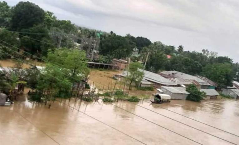 রাঙ্গামাটির বাঘাইছড়ির নিম্নাঞ্চল প্লাবিত, সাজেকে আটকা পড়েছেন দুই শতাধিক পর্যটক