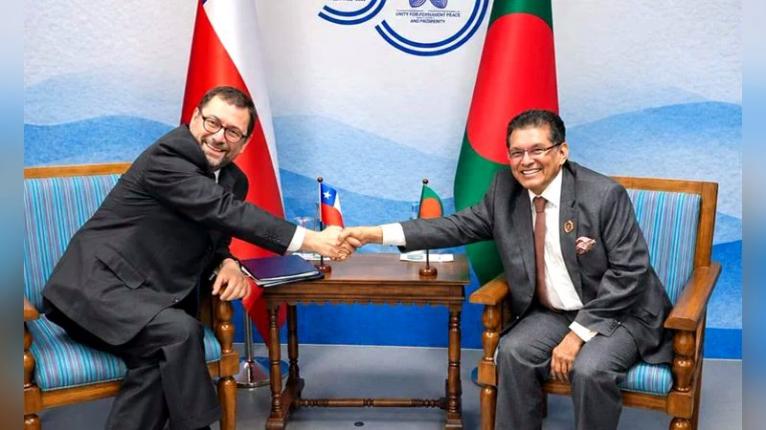আবাসিক কূটনৈতিক মিশন খোলার বিষয়ে বাংলাদেশ ও চিলির আলোচনা