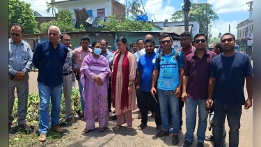 শেরপুরে পৌরসভার পরিষ্কার-পরিচ্ছন্নতা কর্মসূচি