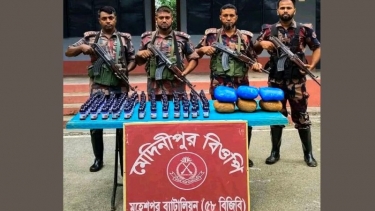 ঝিনাইদহের সীমান্তে বিপুল পরিমাণ মাদকদ্রব্য উদ্ধার
