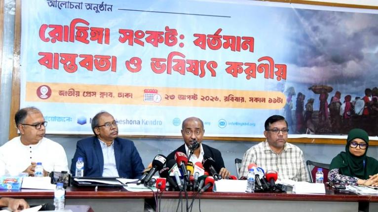 রোহিঙ্গাদের মানবিক মূল্যবোধের জায়গা থেকে বাংলাদেশে আশ্রয় দেওয়া হয়েছে: আইনমন্ত্রী