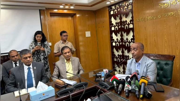 দেশে আইনের শাসন ও ন্যায়বিচার প্রতিষ্ঠাই সরকারের লক্ষ্য: আইনমন্ত্রী
