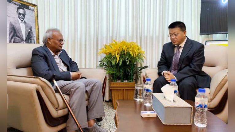 রুহুল কবির রিজভীর সঙ্গে চীনা রাষ্ট্রদূতের সাক্ষাৎ
