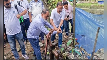 পিরোজপুরে ডেঙ্গু প্রতিরোধে চেম্বার অব কমার্সের পরিচ্ছন্নতা অভিযান