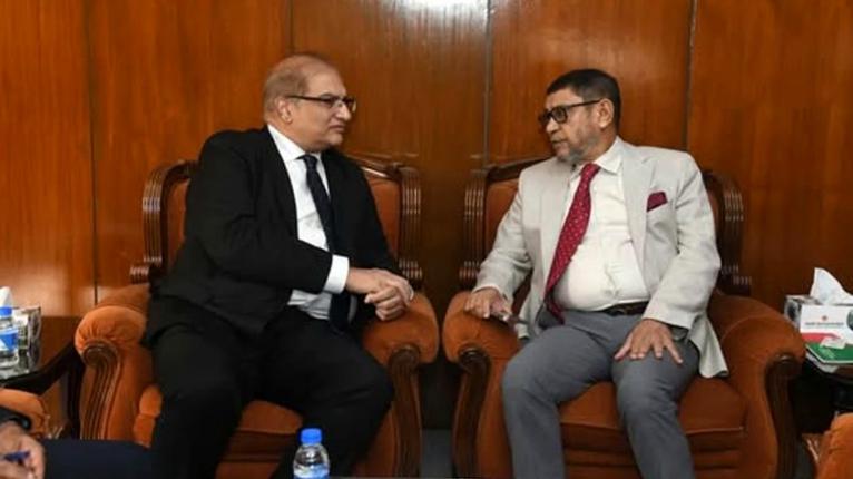 স্বাস্থ্যমন্ত্রীর সঙ্গে পাকিস্তানের হাইকমিশনারের সাক্ষাৎ