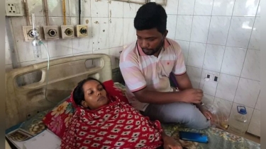 ফরিদপুরে সিজারের পর পেটে গজ রেখে সেলাই, চার মাস ধরে অসুস্থ নার্স