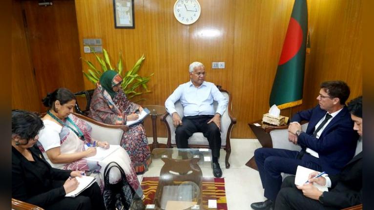 সমাজকল্যাণ মন্ত্রীর সঙ্গে নরওয়ের রাষ্ট্রদূতের সাক্ষাৎ