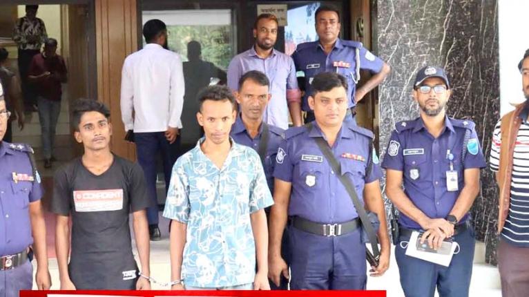 নারায়ণগঞ্জে বিদেশি পিস্তল ও হেরোইনসহ দুইজন গ্রেপ্তার, জব্দ রেজিস্ট্রেশনবিহীন মোটরসাইকেল
