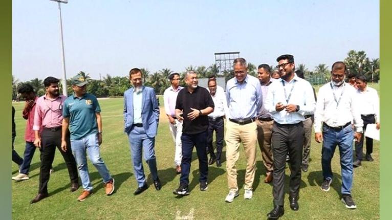 আনভীর ক্রিকেট স্টেডিয়াম পরিদর্শন বিসিবির, সন্তুষ্ট প্রকাশ