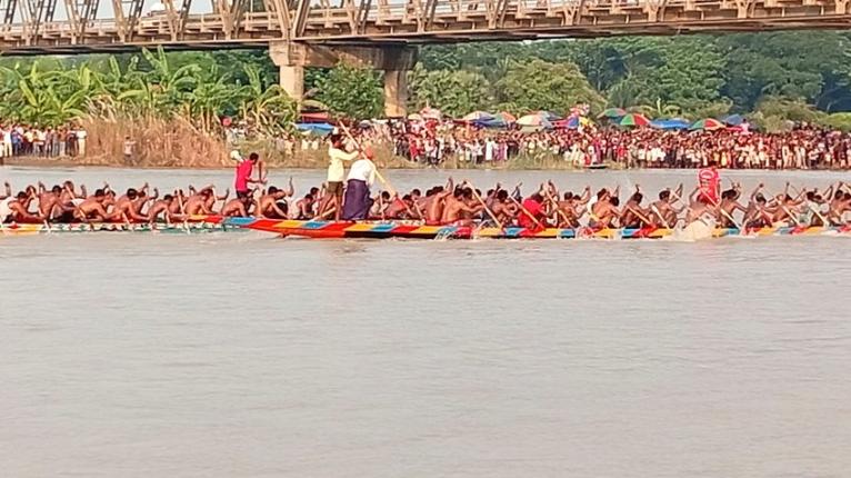মধুখালীতে নৌকা বাইচ ও মাদকবিরোধী কনসার্ট অনুষ্ঠিত