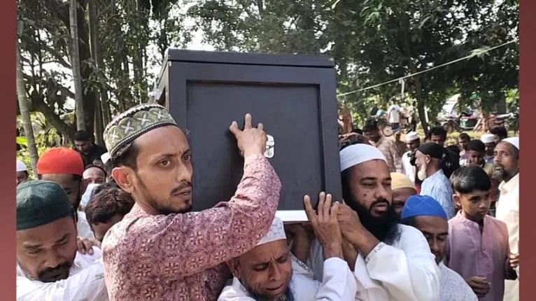 সৌদির বিমানবন্দরে হামলায় নিহত শাহেদের মরদেহ বাড়িতে পৌঁছেছে
