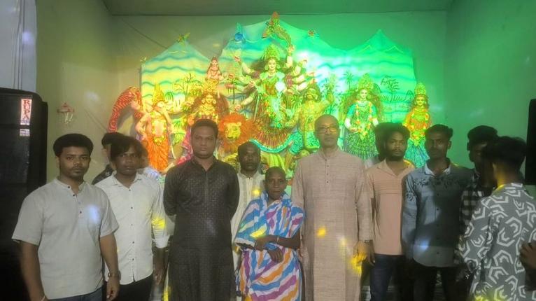 ফরিদপুরে সার্বজনীন পূজা মণ্ডপ পরিদর্শন ও মতবিনিময় সভা অনুষ্ঠিত