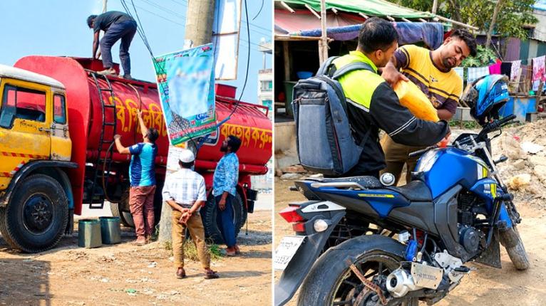 ফতুল্লায় মেঘনা-যমুনা ডিপো ঘিরে চোরাই তেলের রামরাজত্ব: নেপথ্যে প্রভাবশালী চক্র, প্রশাসনের ভূমিকা রহস্যজনক