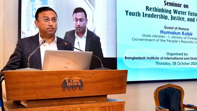 আলোচনা ও কূটনীতির মাধ্যমেই পানি সমস্যার সমাধান করতে হবে : পররাষ্ট্র প্রতিমন্ত্রী হুমায়ুন
