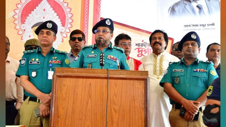 ঢাকার ২৫৭ পূজামণ্ডপে ২৪ ঘণ্টা নজরদারি করবে ডিএমপি: কমিশনার