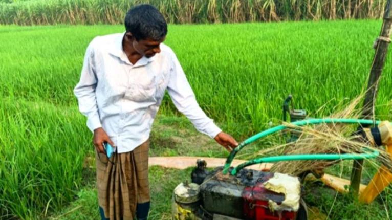 আলফাডাঙ্গায় কৃষকের দুটি সেচপাম্প পুড়িয়ে দেওয়ার অভিযোগ