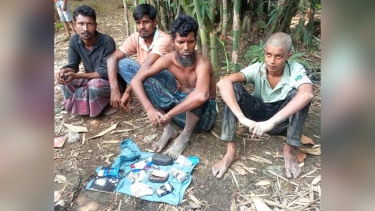 জামালপুরে মাদক ও অপরাধবিরোধী সামাজিক অভিযান, ৪ জন আটক, পুলিশে সোপর্দ